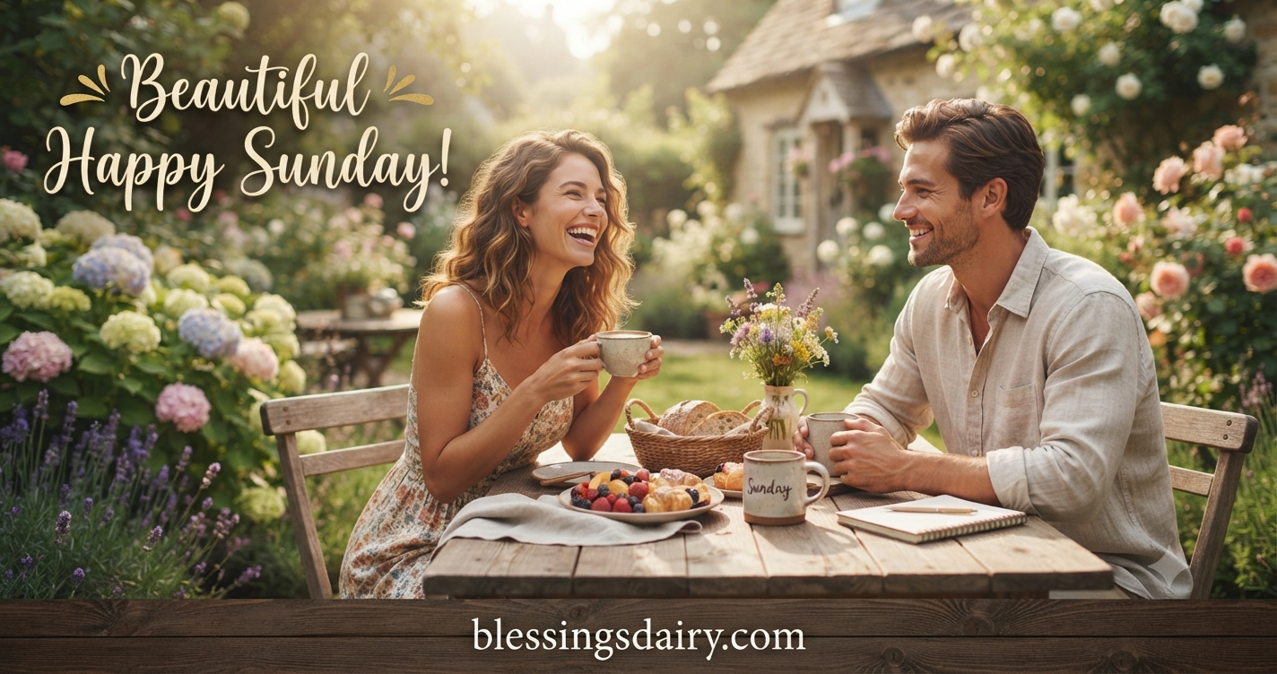 Beautiful Happy Sunday image to share