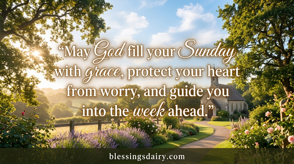 Best Sunday prayer messages to send someone
