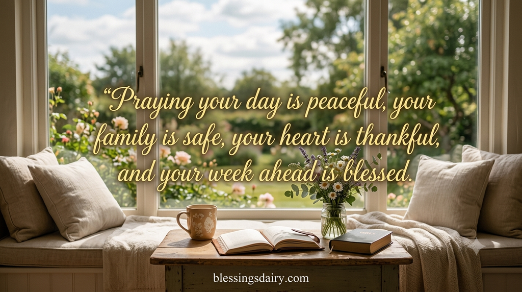 Best Sunday prayer messages to send someone
