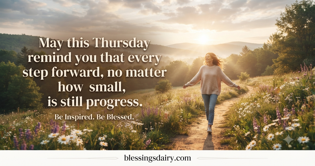 Best Thursday blessing quotes for gratitude peace and encouragement