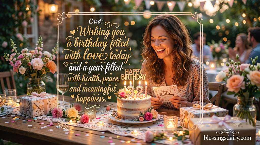 Birthday blessings for cards texts social media and personal messages
