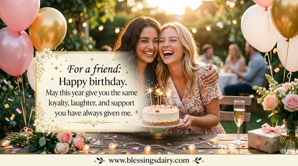 Birthday blessings for friends family loved ones and yourself
