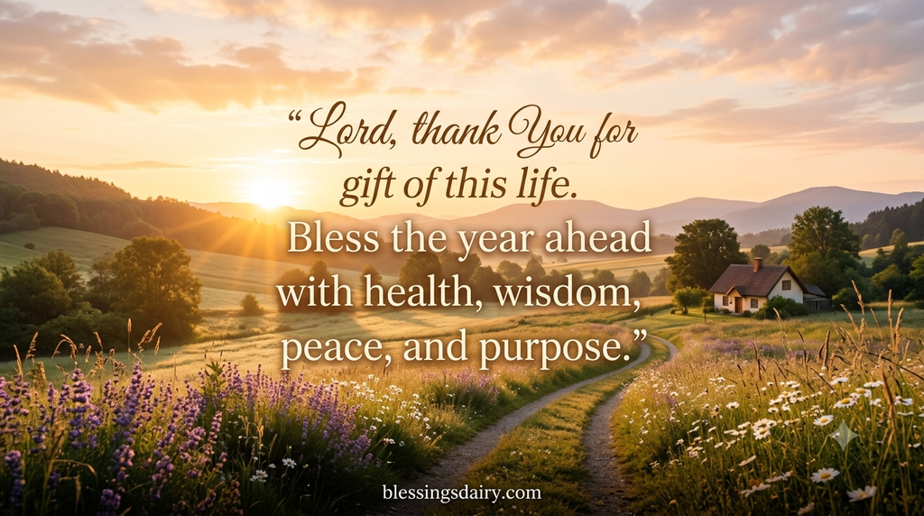 Faith-filled birthday prayers Bible verses and blessings for health guidance and protection