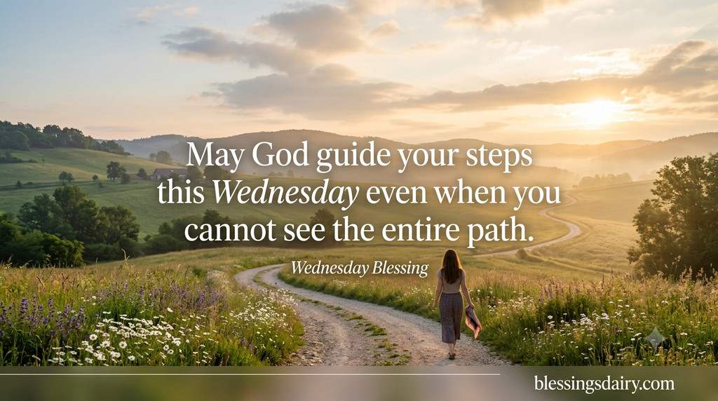 Faith-filled Wednesday blessings for hope and guidance