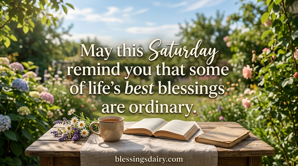Grateful Saturday blessings for life’s simple joys