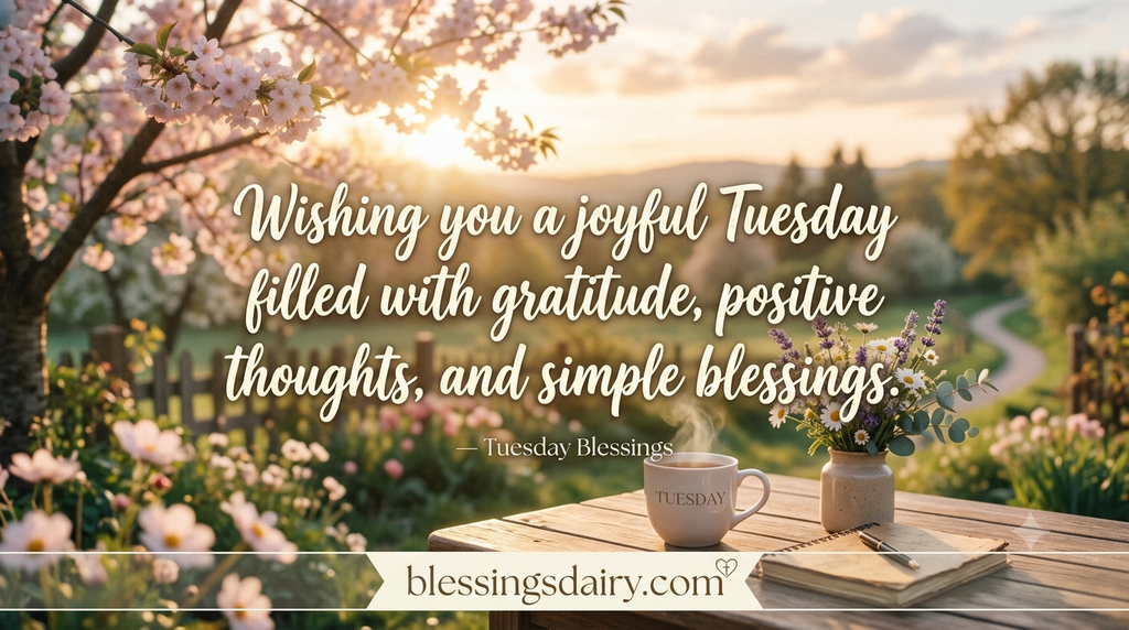  Grateful Tuesday blessings for joy and positivity

