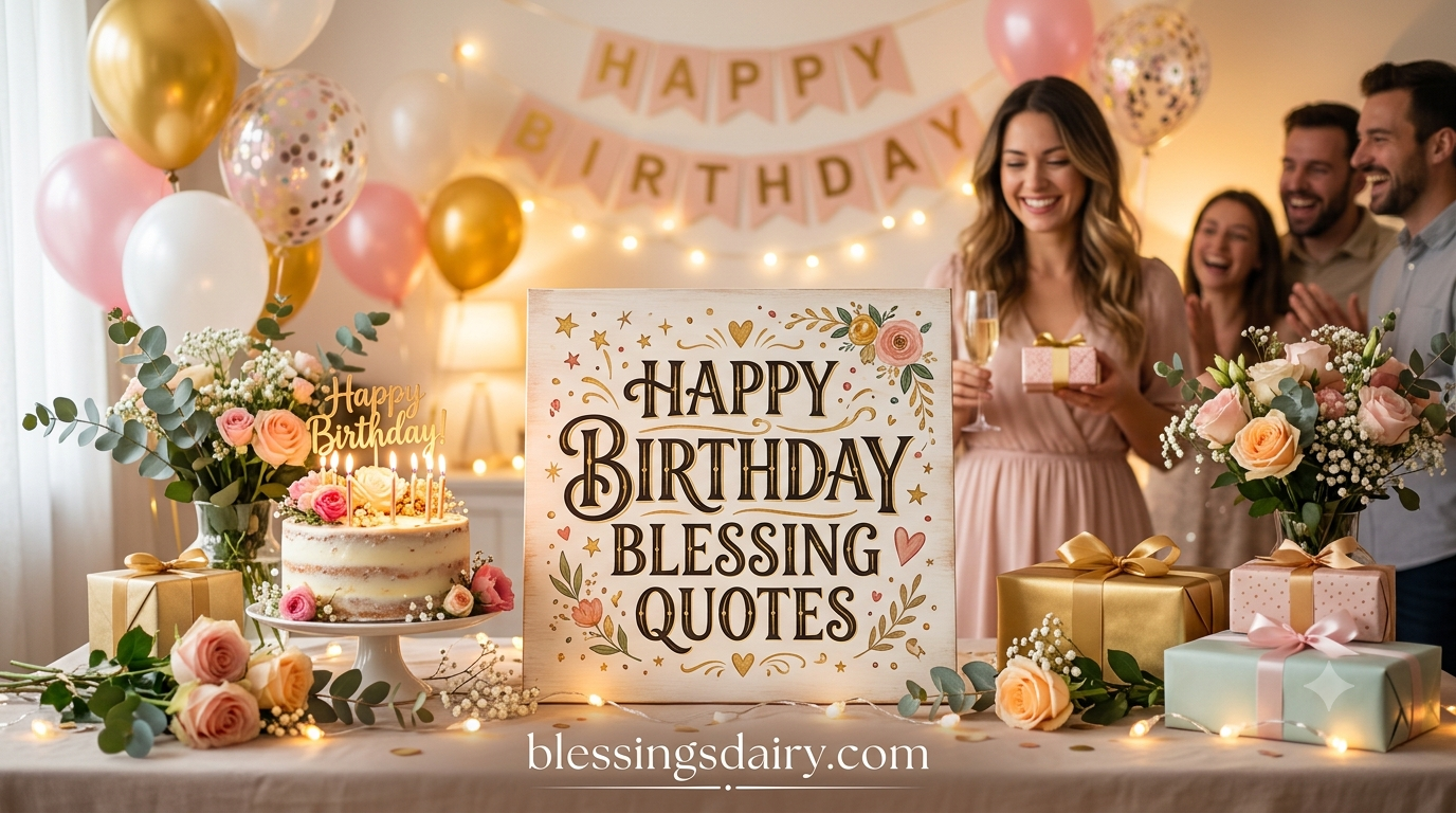 Happy birthday blessing quotes wishes and prayers for a loved one