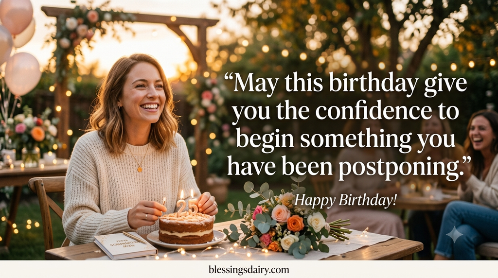 Inspirational birthday blessings for dreams growth success and new beginnings