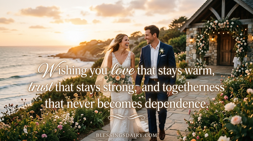Inspiring marriage wishes for love trust and togetherness