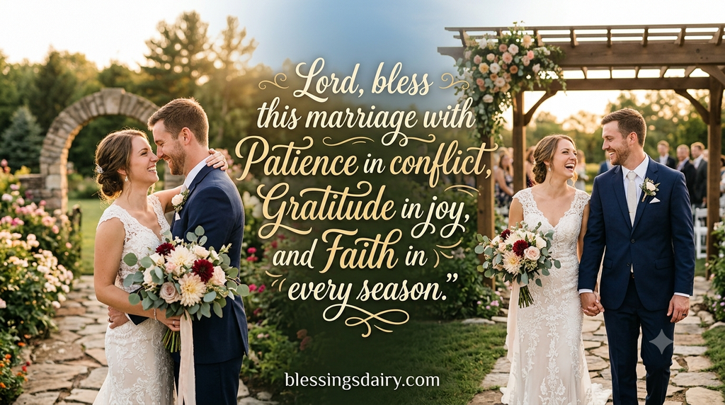 Faith-filled marriage prayers and Bible blessings for love and unity