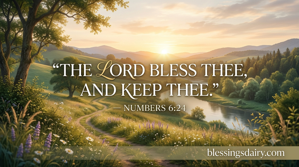 Faith-filled Monday Bible blessings and Scripture verses