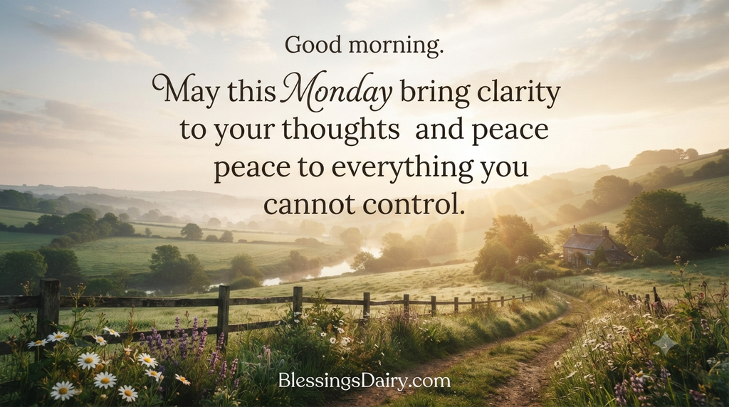  Beautiful Monday morning blessing quotes with sunrise
