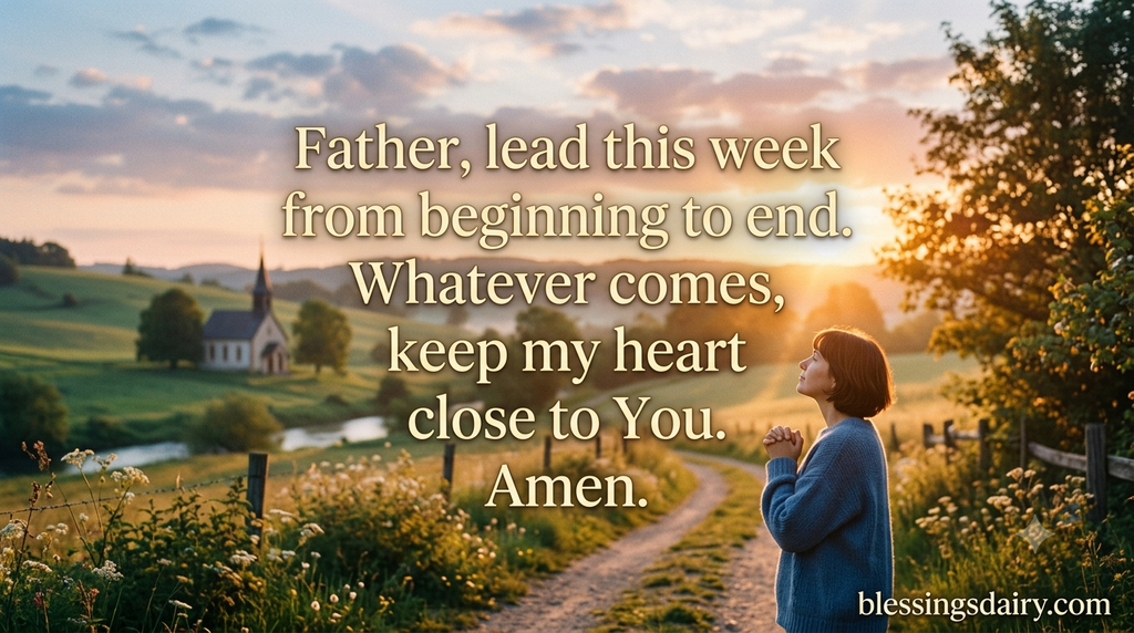 Powerful Monday prayers for strength and guidance
