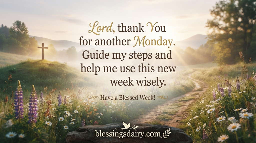 Powerful Monday prayers for strength and guidance