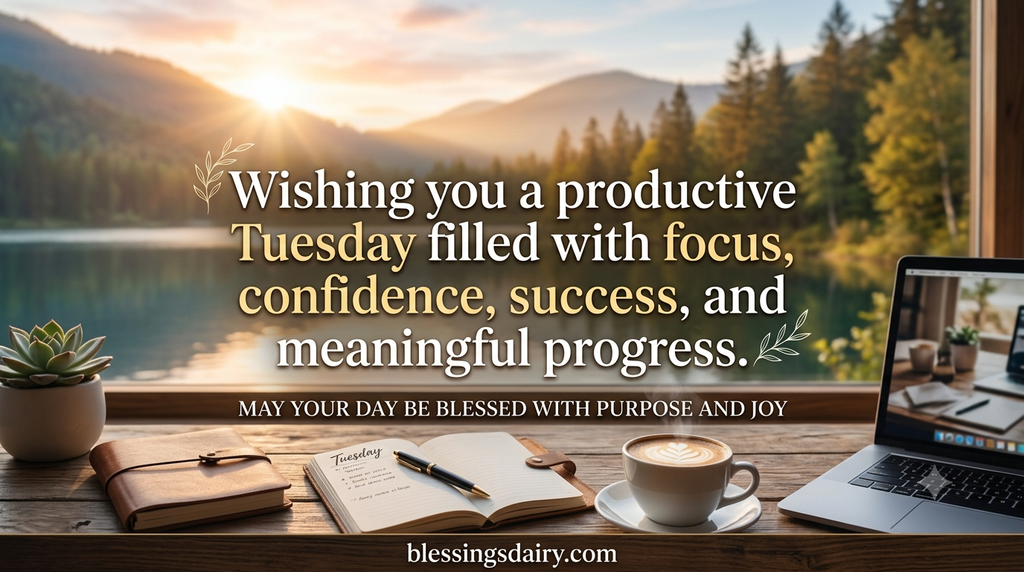  Motivational Tuesday blessings for work and life
