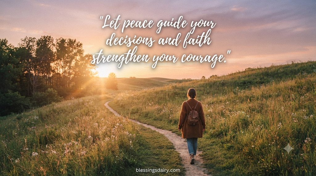 Peaceful Thursday blessings for reflection and renewed faith