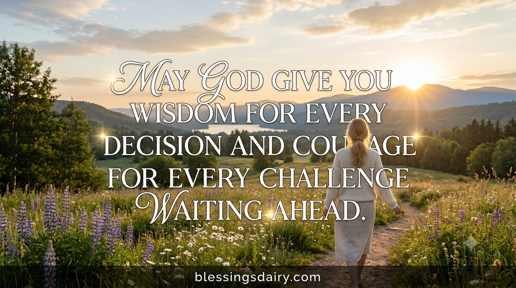 Sunday blessing prayers for peace strength and guidance