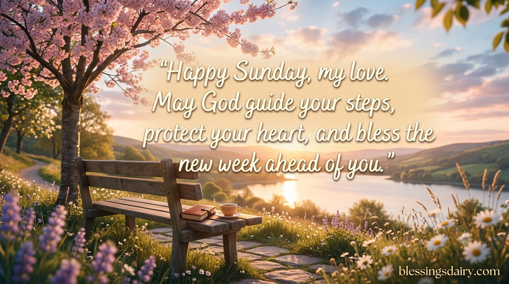  Sunday prayer messages for someone special and loved ones
