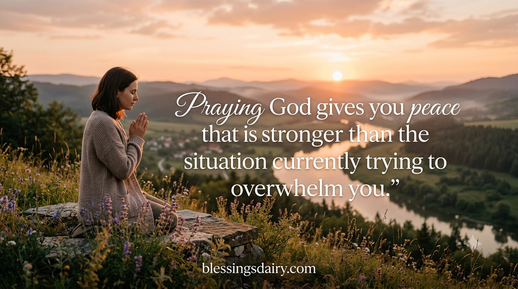 Sunday prayers for peace strength and protection