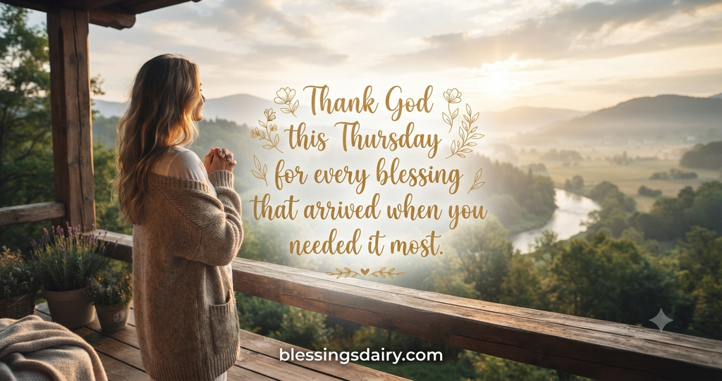Thankful Thursday blessings for gratitude and joy