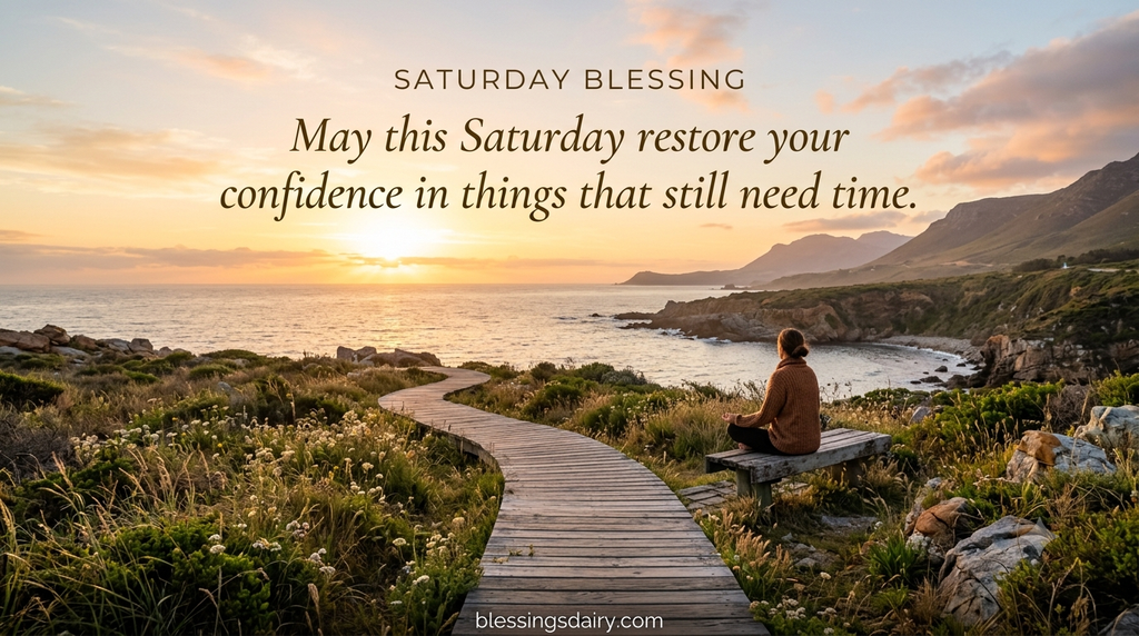 Uplifting inspirational Saturday blessings for a positive day