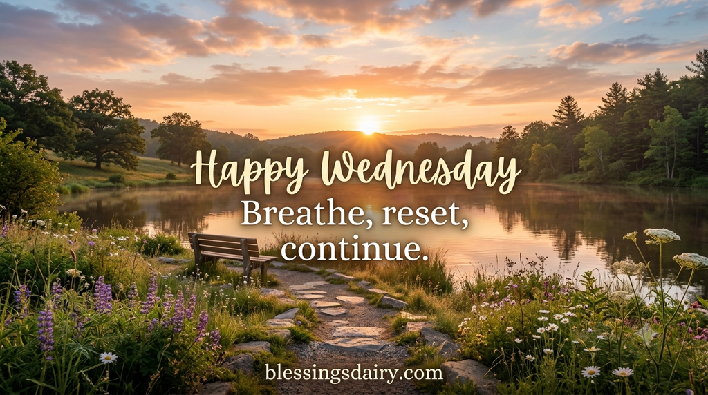 Beautiful Wednesday blessing images and quotes to share