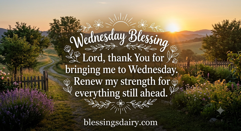 Powerful Wednesday morning prayers for strength and renewal