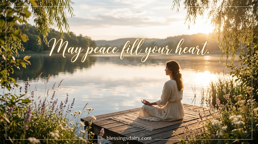 Short blessing quote about peace and inner calm
