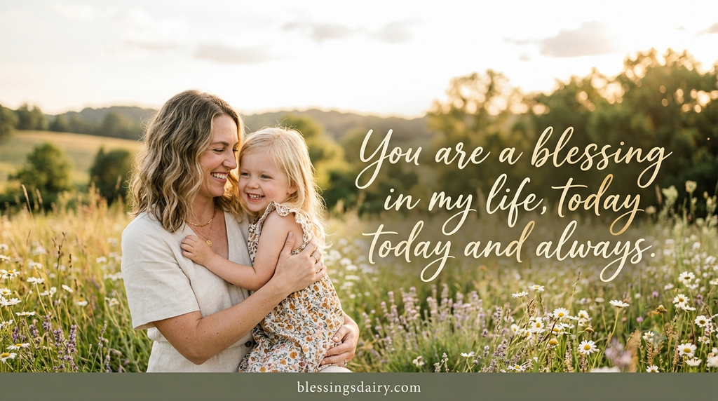 Heartfelt blessing quote for someone special

